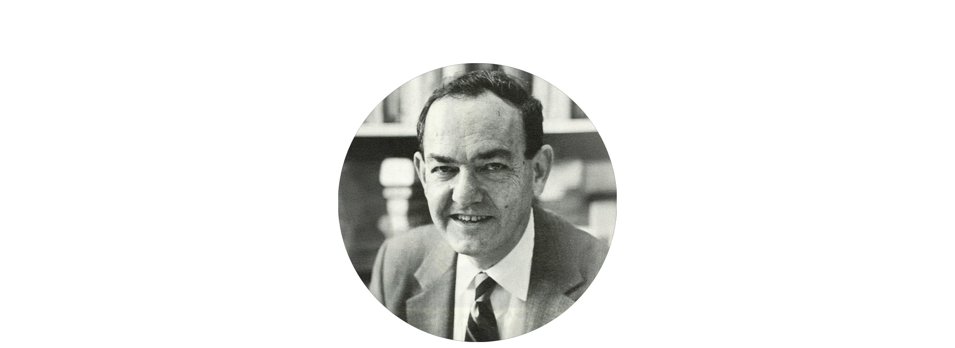 Portrait von Herbert A Simon.